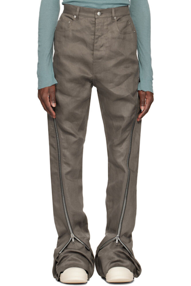 Серые джинсы Hollywood Bolan Banana Rick Owens
Серые джинсы Hollywood Bolan Banana Rick Owens