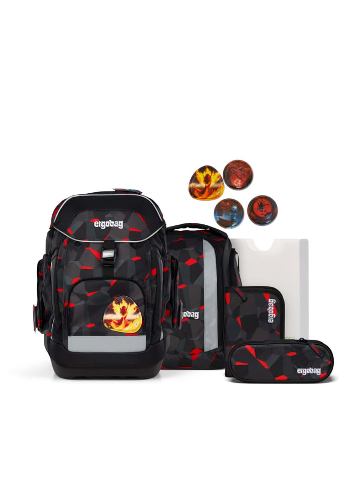 Ergobag Набор из 6 рюкзаков MAXI TaekBärdo для начальной школы, черный
Ergobag Набор из 6 рюкзаков MAXI TaekBärdo для начальной школы, черный