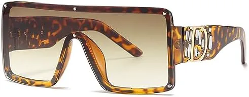 Модные солнцезащитные очки-моноблок 2027 года для женщин, квадратные солнцезащитные очки для мужчин, винтажные градиентные очки UV400 MTZJH, Leopard Brown
Модные солнцезащитные очки-моноблок 2027 года для женщин, квадратные солнцезащитные очки для мужчин, винтажные градиентные очки UV400 MTZJH, Leopard Brown