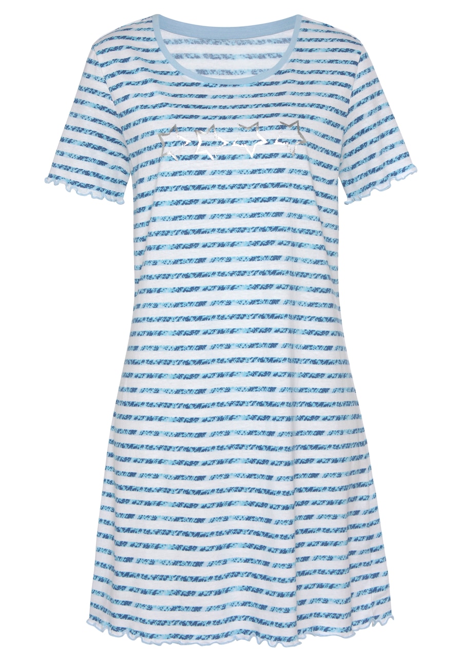 Ночная рубашка VIVANCE, синий/голубой
Ночная рубашка VIVANCE, синий/голубой
