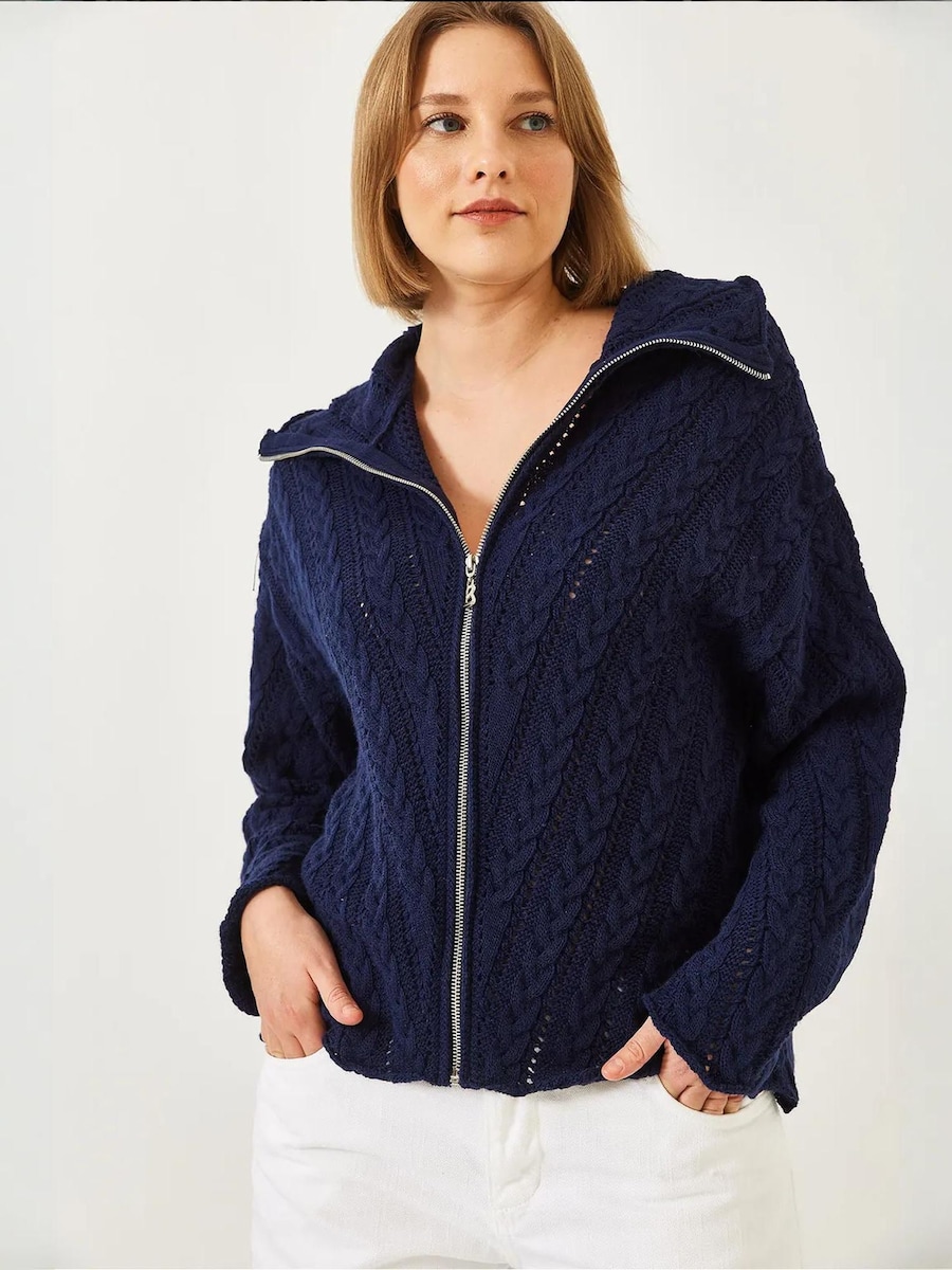 Вязаный кардиган Bianco Lucci, темно-синий
Вязаный кардиган Bianco Lucci, темно-синий