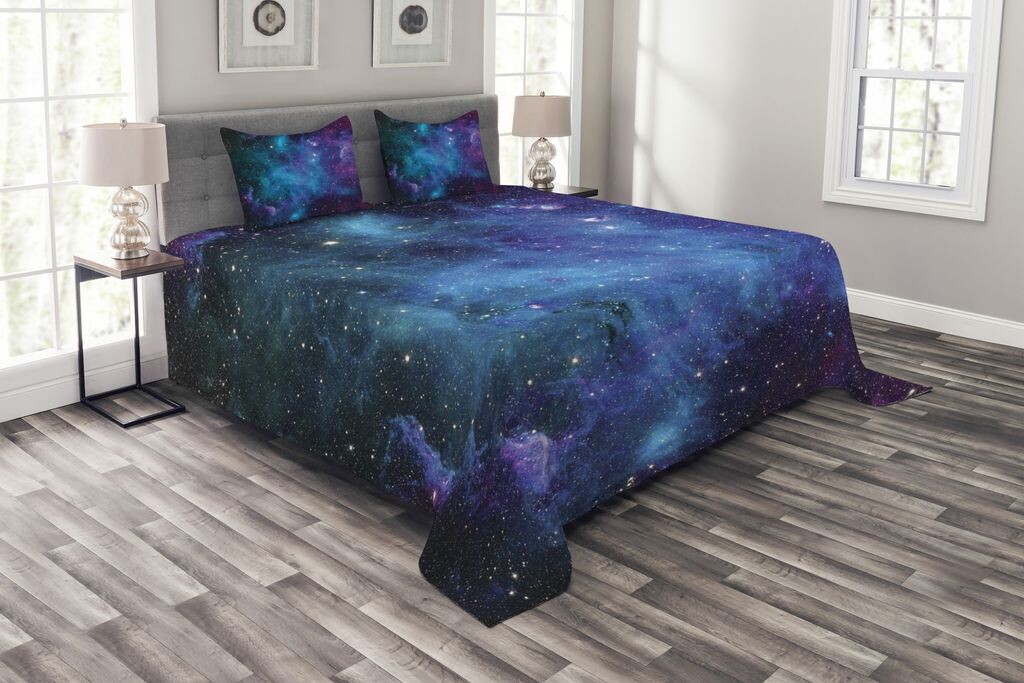 ABAKUHAUS Комплект покрывала Nebula, Galaxy Stars in Space, комплект с моющимися наволочками, для односпальных кроватей 220 x 220 см, темно-фиолетовый
ABAKUHAUS Комплект покрывала Nebula, Galaxy Stars in Space, комплект с моющимися наволочками, для односпальных кроватей 220 x 220 см, темно-фиолетовый