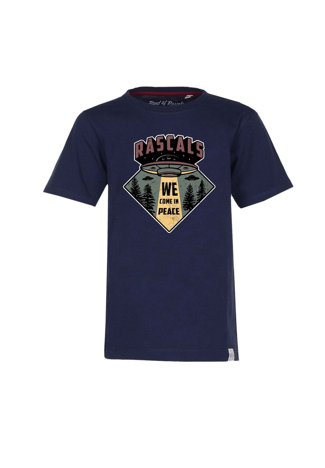 Футболки «Мы пришли с миром» Band of Rascals, темно-синий
Футболки «Мы пришли с миром» Band of Rascals, темно-синий