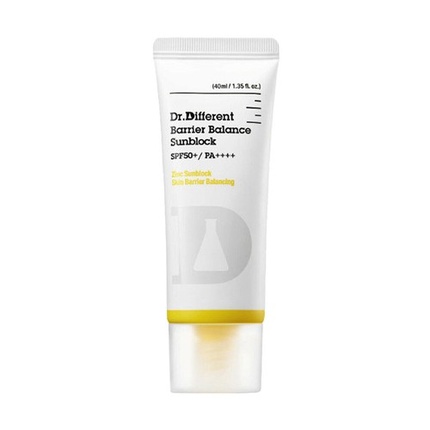 Солнцезащитный крем Dr. Different Double Barrier Balance 40 мл SPF 50+ PA Dr.Different
Солнцезащитный крем Dr. Different Double Barrier Balance 40 мл SPF 50+ PA Dr.Different
