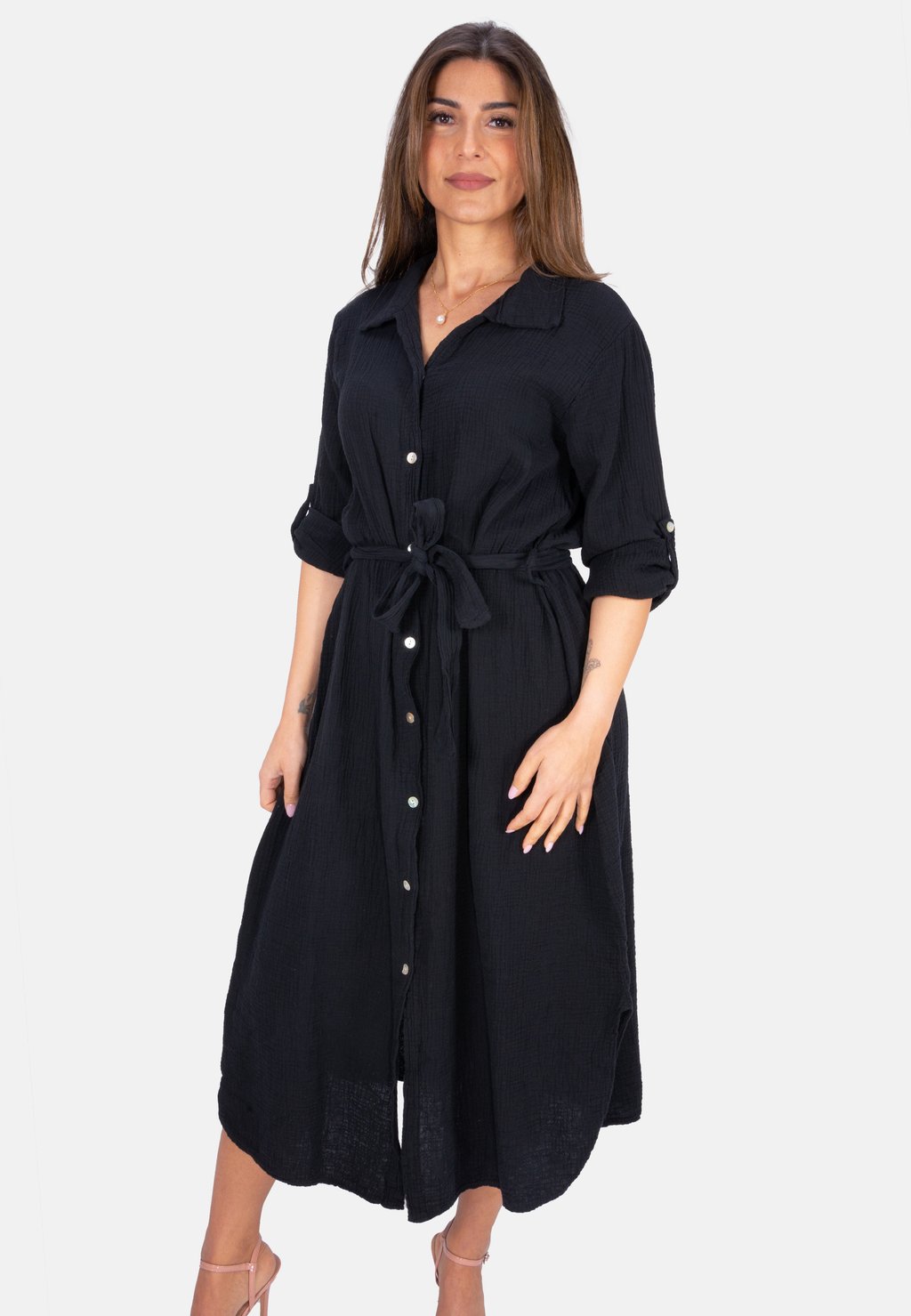 Платье-рубашка VICTORIA MUSSELIN Seasons of April, черный
Платье-рубашка VICTORIA MUSSELIN Seasons of April, черный