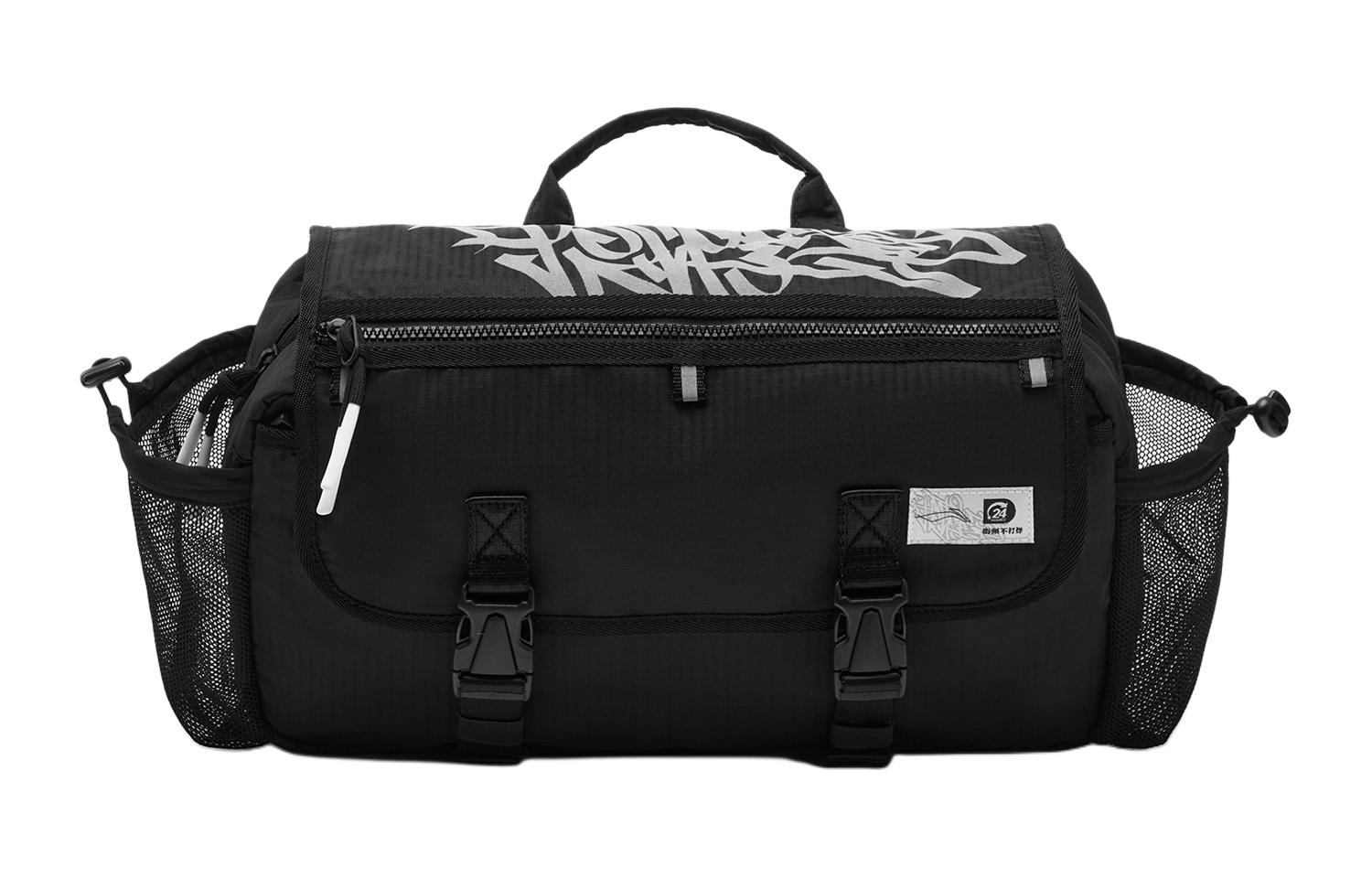 LiNing Полиамидная сумка через плечо унисекс чёрная, New Standard Black
LiNing Полиамидная сумка через плечо унисекс чёрная, New Standard Black