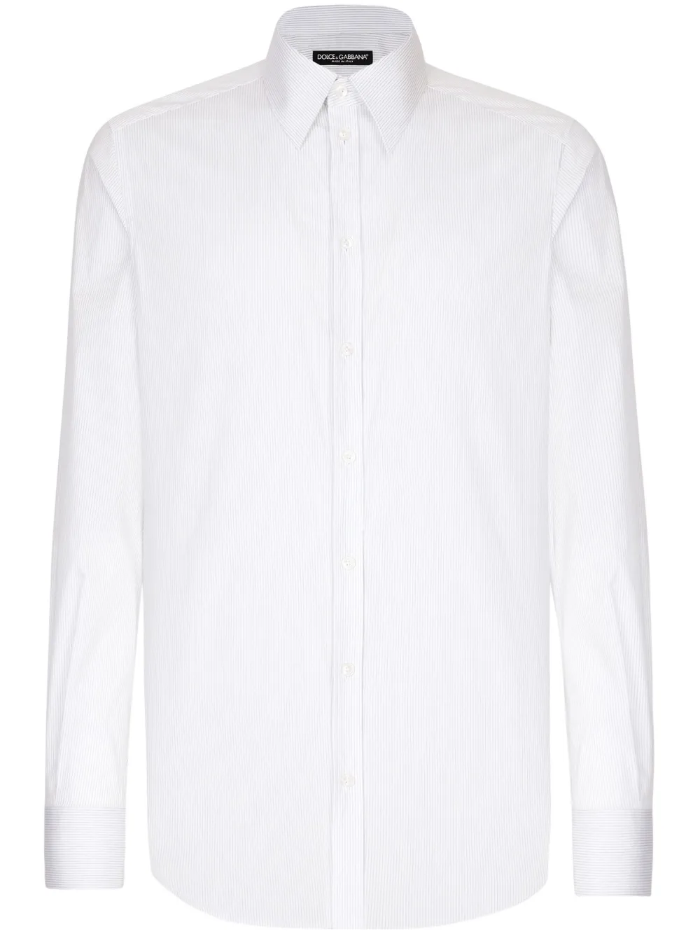 Поплиновая рубашка в полоску DOLCE & GABBANA, белый
Поплиновая рубашка в полоску DOLCE & GABBANA, белый