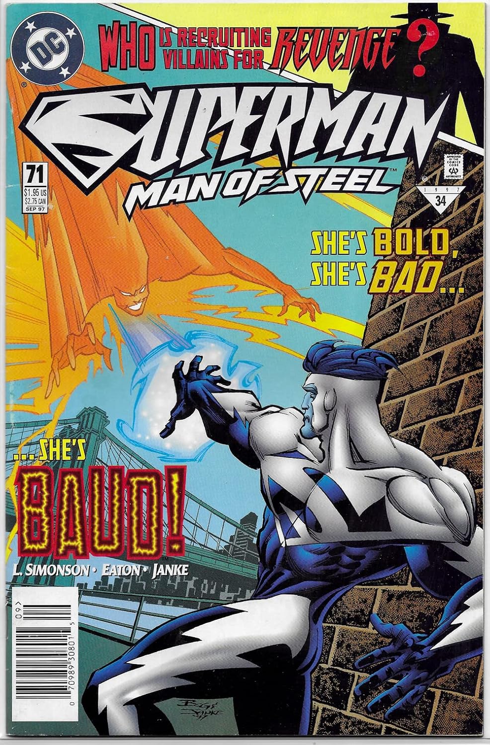 Superman Man of Steel - Issue Number 71 - September 1997 (DC Comics)
Superman Man of Steel - Issue Number 71 - September 1997 (DC Comics)