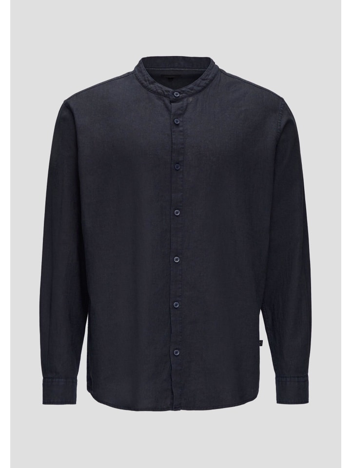 Рубашка 5884_глубокий синий QS
Рубашка 5884_глубокий синий QS