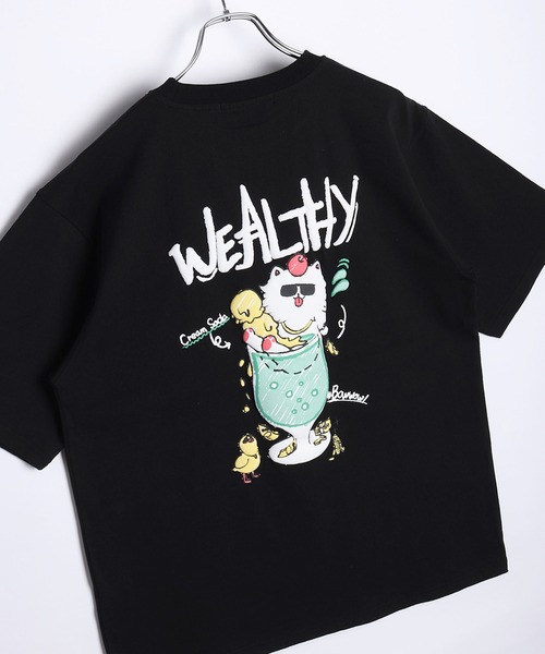 Футболка с коротким рукавом, принт (кот/скелет) WESTSEA, черный
Футболка с коротким рукавом, принт (кот/скелет) WESTSEA, черный