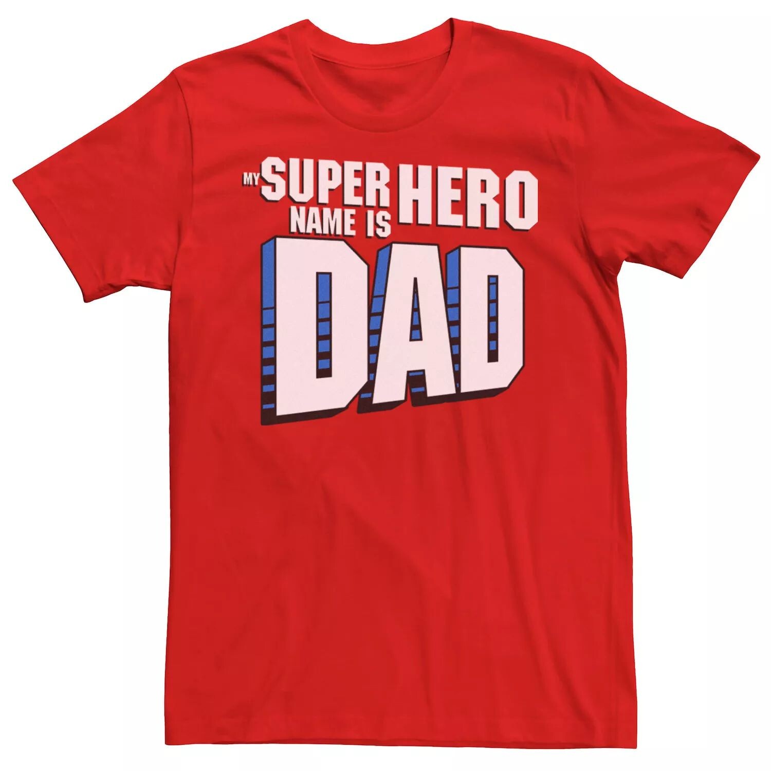 Мужская футболка My Super Hero Name Is Dad Licensed Character
Мужская футболка My Super Hero Name Is Dad Licensed Character