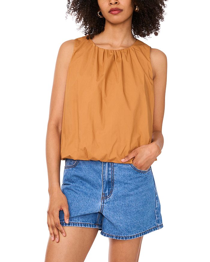 Безрукавка Bubble Top 1.STATE, коричневый/бежевый 
Безрукавка Bubble Top 1.STATE, коричневый/бежевый