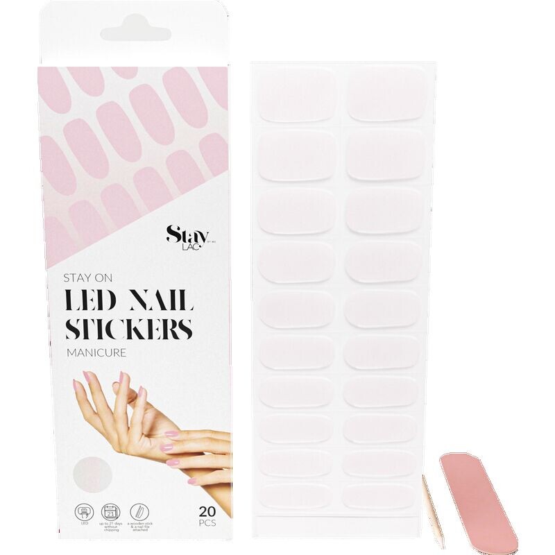 Светодиодные наклейки для ногтей Stay On — Stay Glazed Staylac, 1 шт.
Светодиодные наклейки для ногтей Stay On — Stay Glazed Staylac, 1 шт.