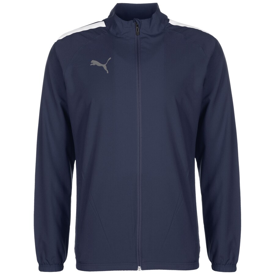 Тренировочная куртка PUMA TeamLiga, темно-синий
Тренировочная куртка PUMA TeamLiga, темно-синий