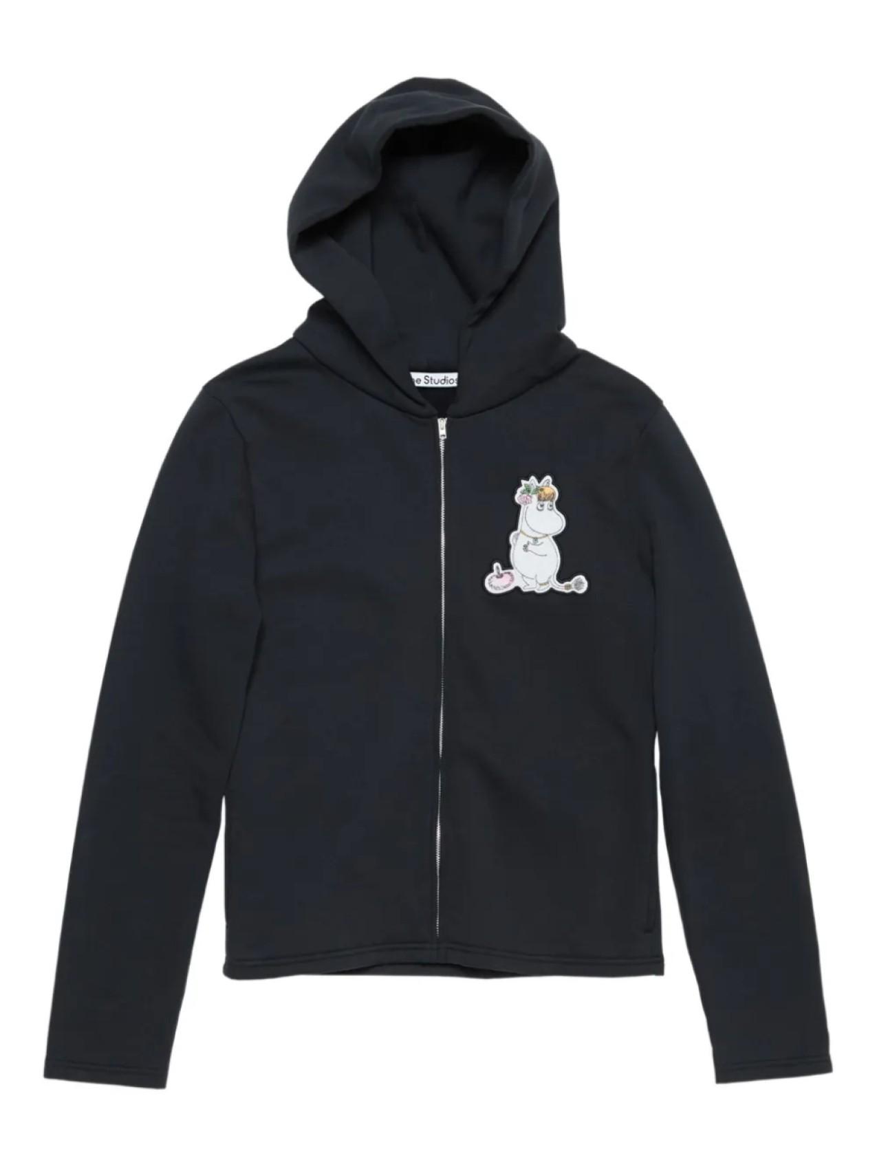 Толстовка с капюшоном на молнии с аппликацией «Единорог» Acne Studios, черный
Толстовка с капюшоном на молнии с аппликацией «Единорог» Acne Studios, черный