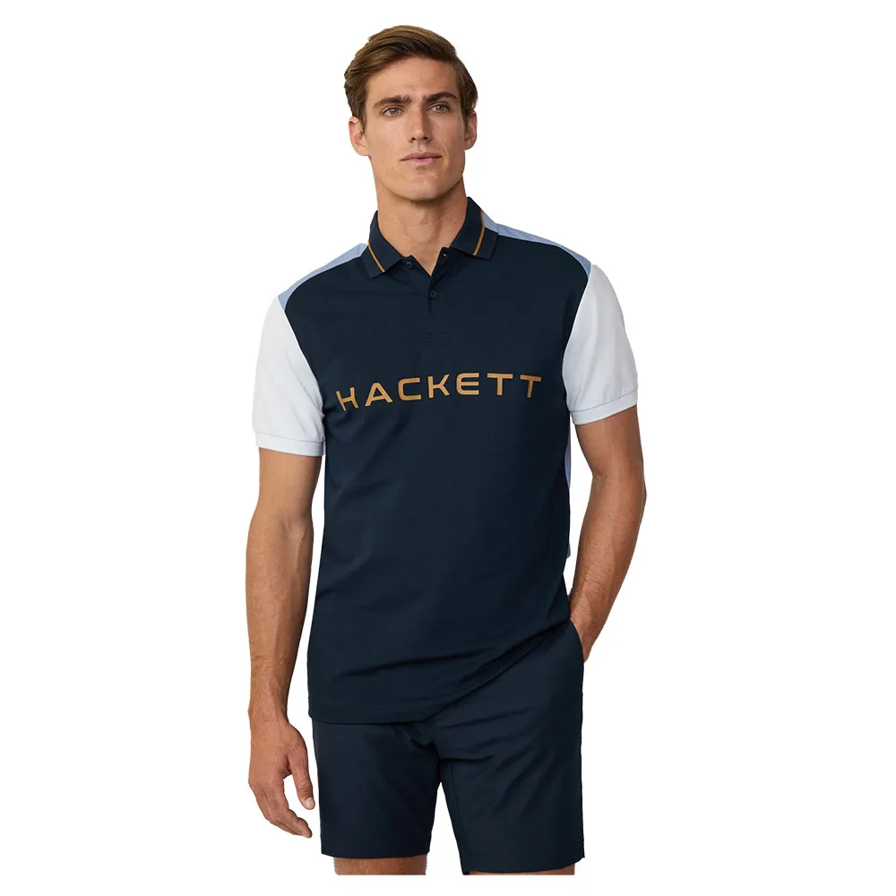 Поло с коротким рукавом Hackett HM563402, синий
Поло с коротким рукавом Hackett HM563402, синий