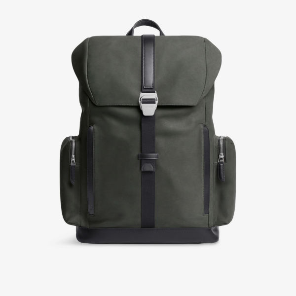 Рюкзак Traverse Carl Friedrik из нубука и кожи, черный
Рюкзак Traverse Carl Friedrik из нубука и кожи, черный