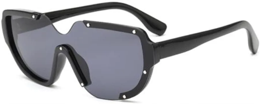 Солнцезащитные очки унисекс с интегрированными боковыми заклепками из поликарбоната, защита от ультрафиолета, цельная конструкция PUB, Black Frame Grey Flakes
Солнцезащитные очки унисекс с интегрированными боковыми заклепками из поликарбоната, защита от ультрафиолета, цельная конструкция PUB, Black Frame Grey Flakes