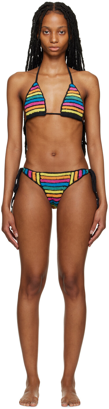 Черное полосатое бикини AGR
Черное полосатое бикини AGR