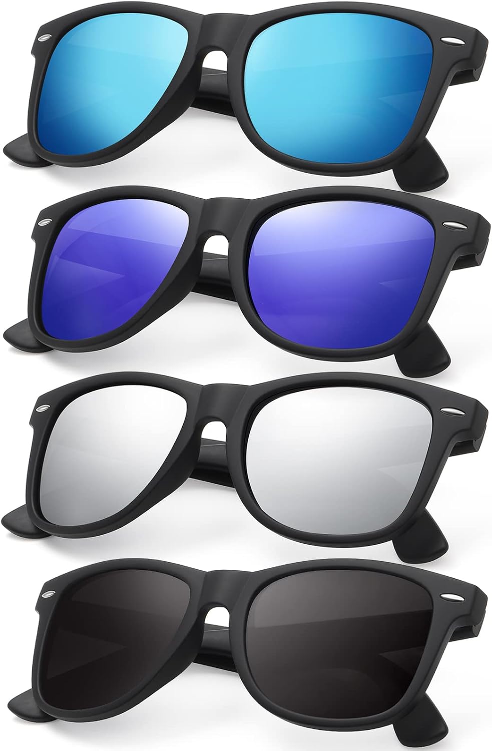 Поляризованные солнцезащитные очки для женщин и мужчин - модные солнцезащитные очки для вождения, рыбалки, с защитой от УФ-излучения UV400 Occhsouo, A10-blue+shenblue+white+black
Поляризованные солнцезащитные очки для женщин и мужчин - модные солнцезащитные очки для вождения, рыбалки, с защитой от УФ-излучения UV400 Occhsouo, A10-blue+shenblue+white+black