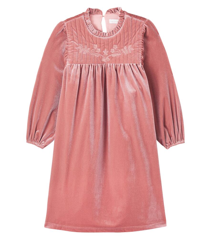 Вышитое платье из бархата с воланами Domitilla C'era Una Volta, Dusty Pink
Вышитое платье из бархата с воланами Domitilla C'era Una Volta, Dusty Pink