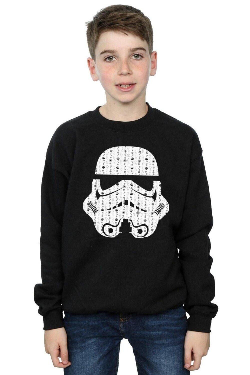 Толстовка в виде рождественского шлема штурмовика Star Wars, черный
Толстовка в виде рождественского шлема штурмовика Star Wars, черный