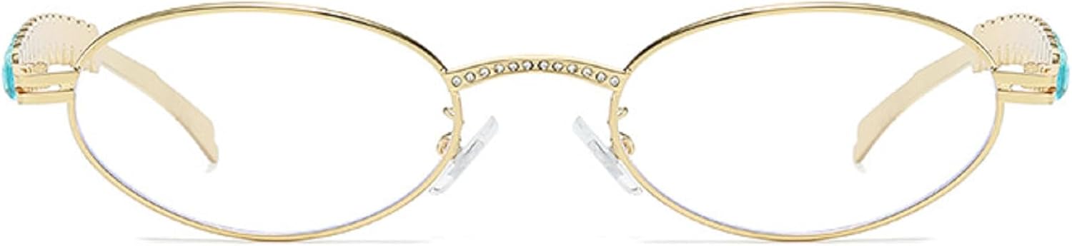 Маленькие овальные солнцезащитные очки со стразами для женщин и мужчин, серебристая металлическая оправа, черные солнцезащитные очки, роскошные солнцезащитные очки с бриллиантом в форме сердца mincl, Gold Blue Clear
Маленькие овальные солнцезащитные очки со стразами для женщин и мужчин, серебристая металлическая оправа, черные солнцезащитные очки, роскошные солнцезащитные очки с бриллиантом в форме сердца mincl, Gold Blue Clear