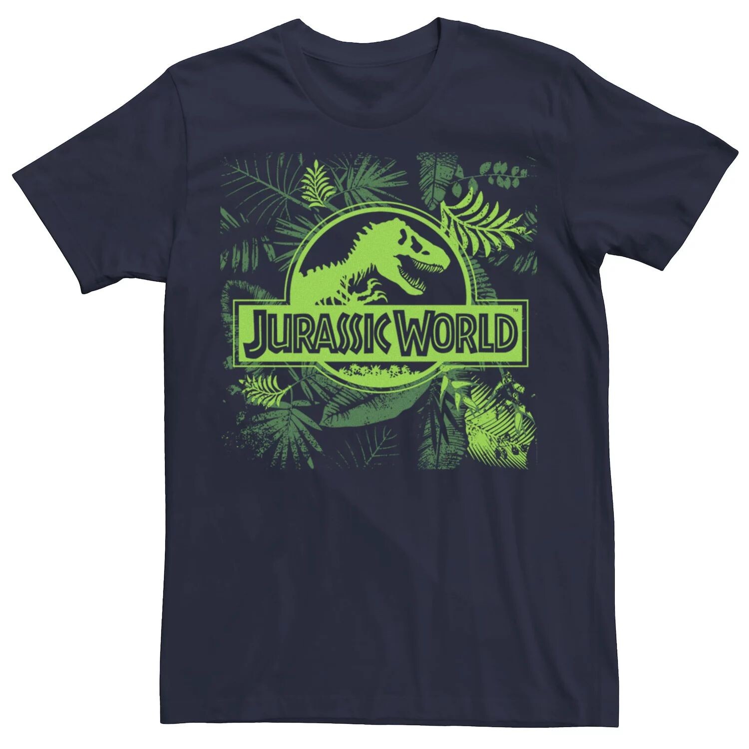 Мужская классическая футболка с логотипом Jurassic World Jungle, Blue Licensed Character, синий
Мужская классическая футболка с логотипом Jurassic World Jungle, Blue Licensed Character, синий