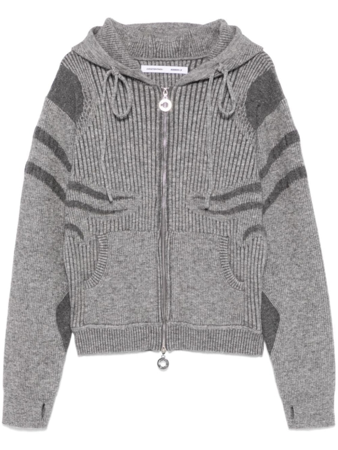 Худи в рубчик Charlie Constantinou, серый
Худи в рубчик Charlie Constantinou, серый