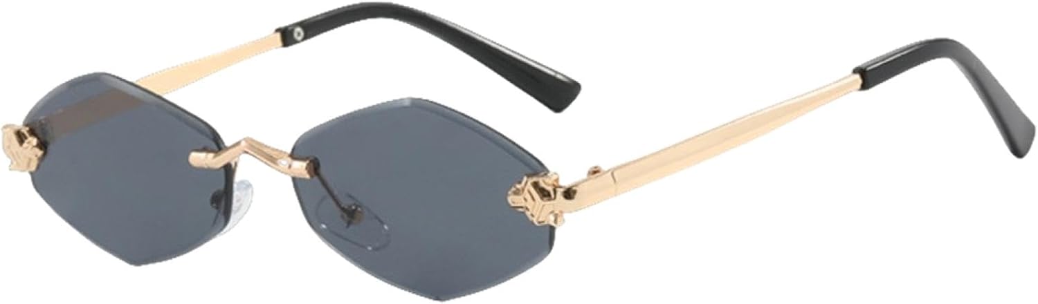 Модные маленькие многоугольные солнцезащитные очки для женщин, роскошные коричневые ромбовидные очки, винтажные металлические солнцезащитные очки для женщин generic, Gold Gray
Модные маленькие многоугольные солнцезащитные очки для женщин, роскошные коричневые ромбовидные очки, винтажные металлические солнцезащитные очки для женщин generic, Gold Gray