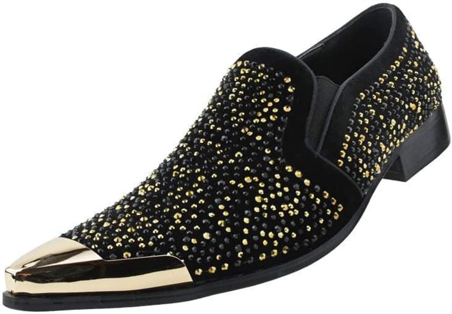 Мужские классические лоферы Bolano x Amali с кристаллами, без шнурков, модель для смокинга, с заостренным носком и металлическим наконечником, размер больше, черный
Мужские классические лоферы Bolano x Amali с кристаллами, без шнурков, модель для смокинга, с заостренным носком и металлическим наконечником, размер больше, черный