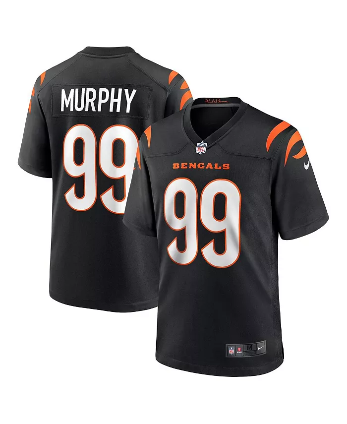 Мужская игровая футболка Myles Murphy Black Cincinnati Bengals — выбор в первом раунде драфта НФЛ 2023 Nike
Мужская игровая футболка Myles Murphy Black Cincinnati Bengals — выбор в первом раунде драфта НФЛ 2023 Nike