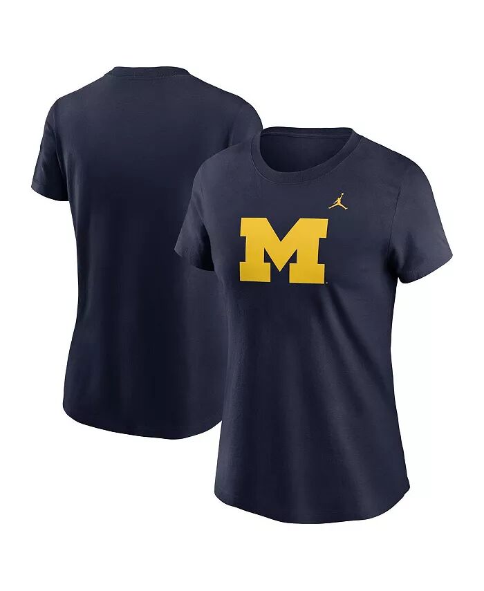 Женская футболка Navy Michigan Wolverines Primetime Evergreen с логотипом Jordan
Женская футболка Navy Michigan Wolverines Primetime Evergreen с логотипом Jordan