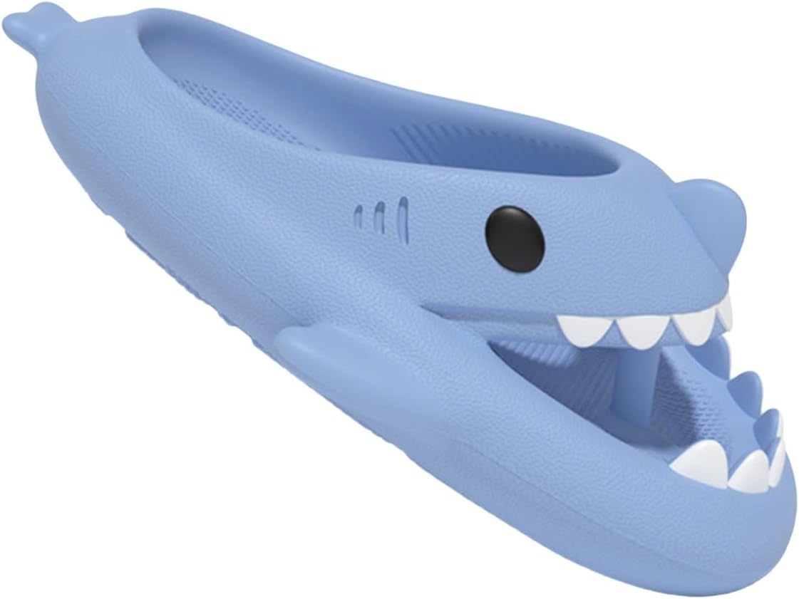 Шлепанцы с акулами, шлепанцы с облачной акулой для мужчин и женщин, противоскользящие шлепанцы с открытым носком с акулой, милые мультяшные сандалии с акулой Generic, синий
Шлепанцы с акулами, шлепанцы с облачной акулой для мужчин и женщин, противоскользящие шлепанцы с открытым носком с акулой, милые мультяшные сандалии с акулой Generic, синий