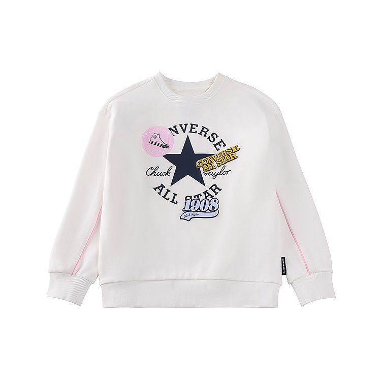 Converse Свитшот классический стиль white для подростков
Converse Свитшот классический стиль white для подростков