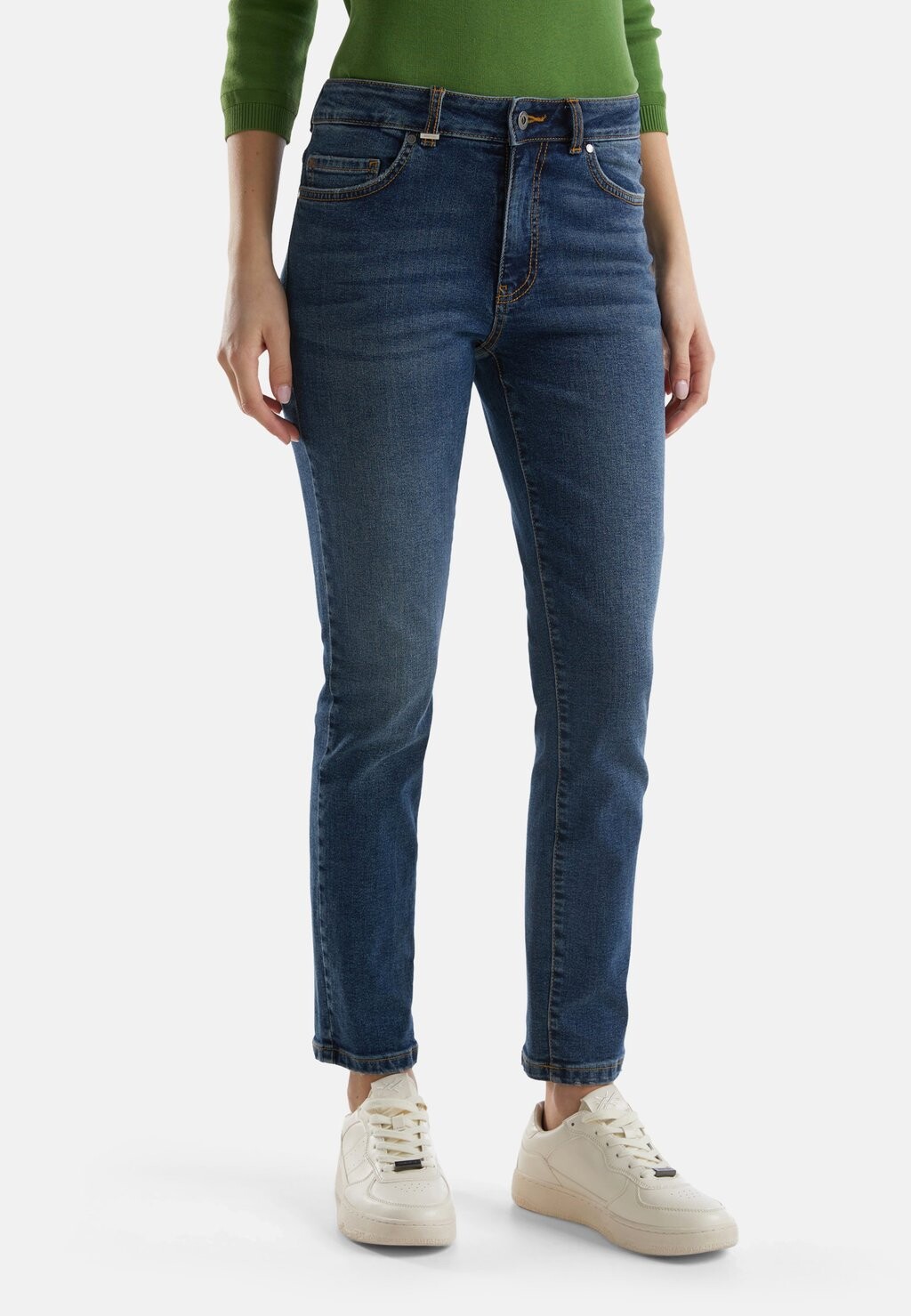 Джинсы облегающего кроя United Colors of Benetton, синий
Джинсы облегающего кроя United Colors of Benetton, синий