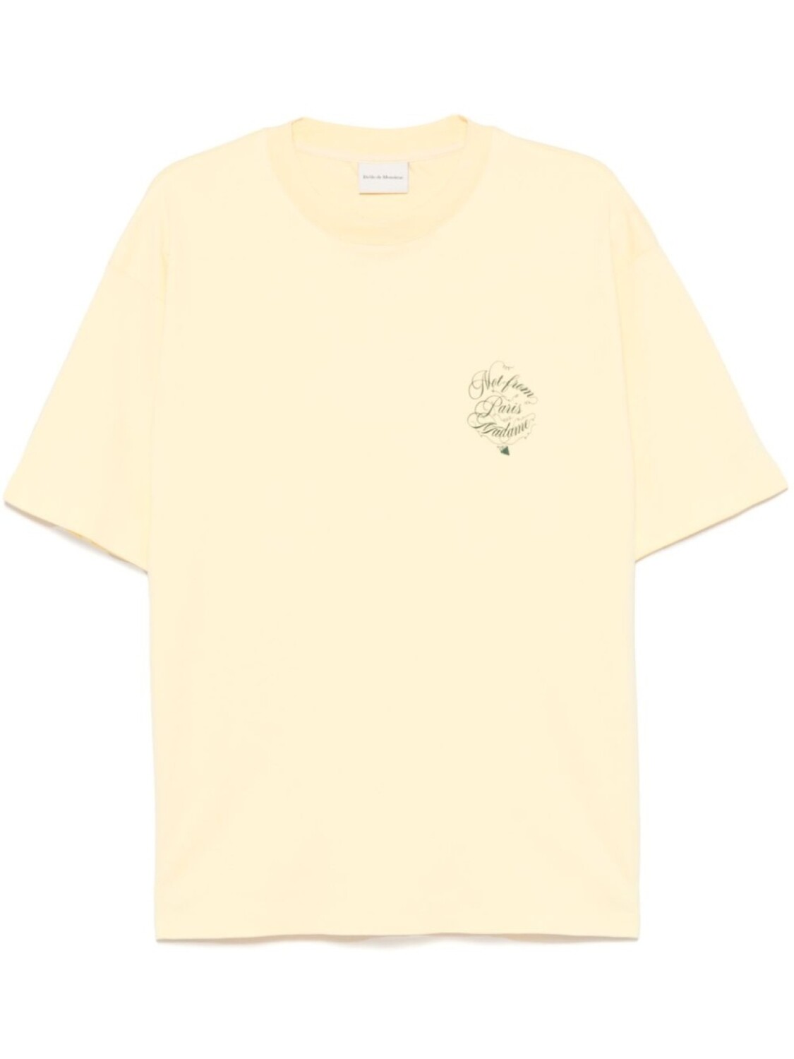 Drôle De Monsieur футболка Slogan Vignes, желтый
Drôle De Monsieur футболка Slogan Vignes, желтый