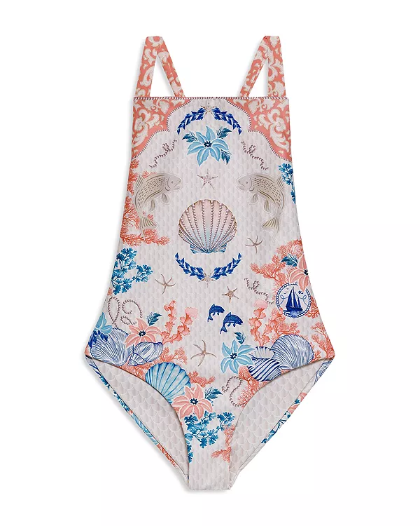 Детский купальник Amins Sereia для девочек - для малышей и для детей постарше. Agua Bendita, мультиколор
Детский купальник Amins Sereia для девочек - для малышей и для детей постарше. Agua Bendita, мультиколор