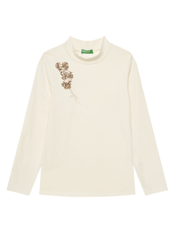 Водолазка regular fit 3Q8DC10L1 United Colors Of Benetton, экрю
Водолазка regular fit 3Q8DC10L1 United Colors Of Benetton, экрю