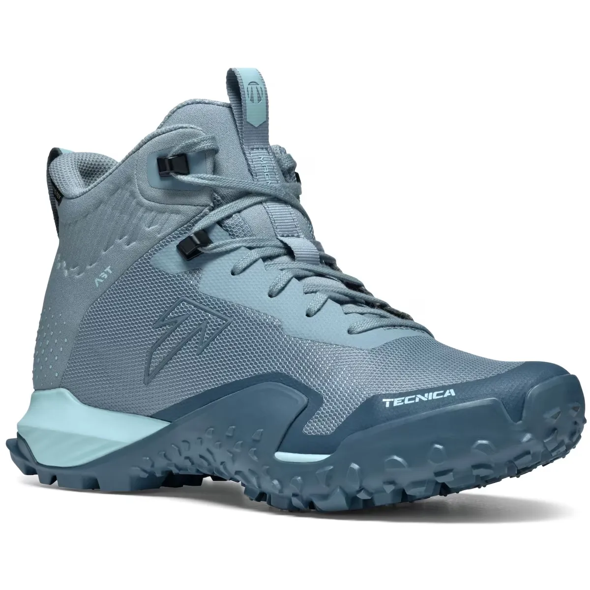 MAGMA 2.0 S MID Gore-Tex Tecnica женские горные ботинки, серо-голубой 
MAGMA 2.0 S MID Gore-Tex Tecnica женские горные ботинки, серо-голубой