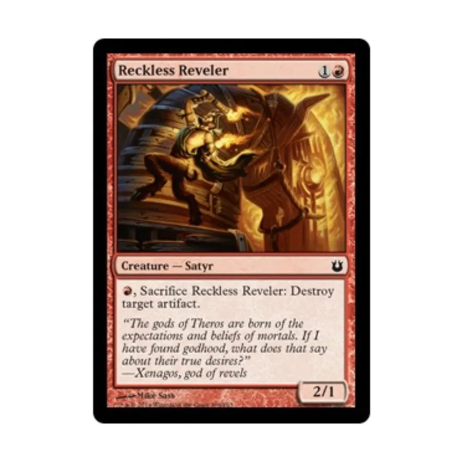 CCG Безрассудный гуляка (клавиша C), MTG - Born of the Gods
CCG Безрассудный гуляка (клавиша C), MTG - Born of the Gods