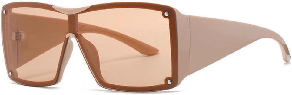 Большие женские солнцезащитные очки для цельного купального костюма, очки с градиентным зеркальным покрытием, ретро-очки с заклепками, мужские солнцезащитные очки с широкими дужками generic, Khaki Champagne
Большие женские солнцезащитные очки для цельного купального костюма, очки с градиентным зеркальным покрытием, ретро-очки с заклепками, мужские солнцезащитные очки с широкими дужками generic, Khaki Champagne