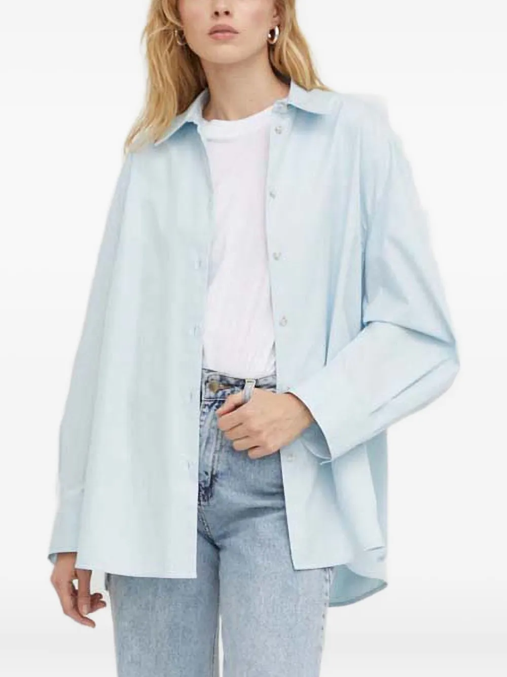 Рубашка на пуговицах Day Birger Et Mikkelsen, синий
Рубашка на пуговицах Day Birger Et Mikkelsen, синий