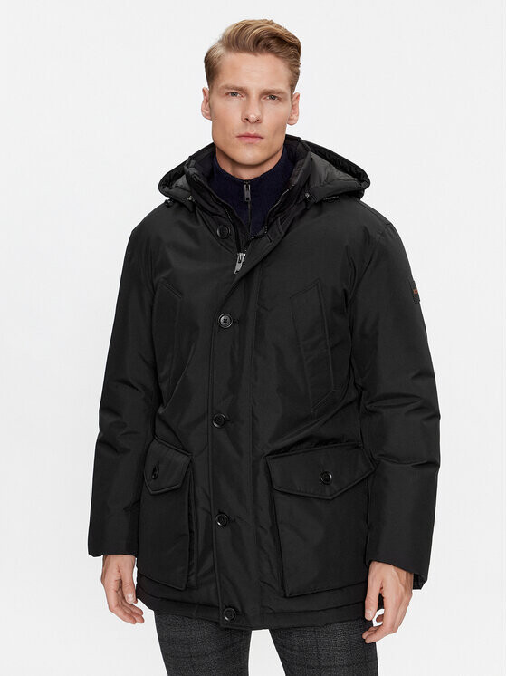Зимняя куртка стандартного кроя Boss, черный
Зимняя куртка стандартного кроя Boss, черный