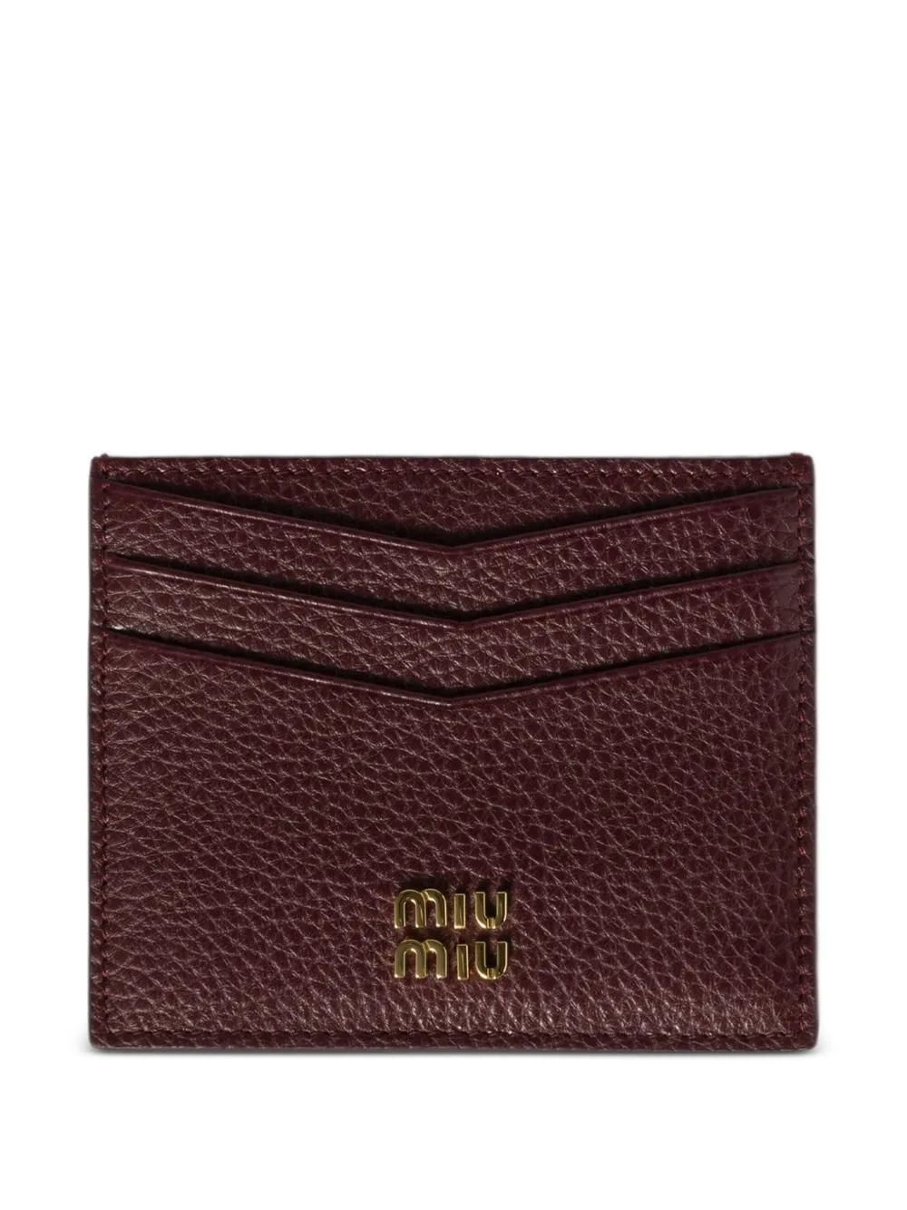 Кардхолдер с отделениями для карт MIU MIU, красный
Кардхолдер с отделениями для карт MIU MIU, красный