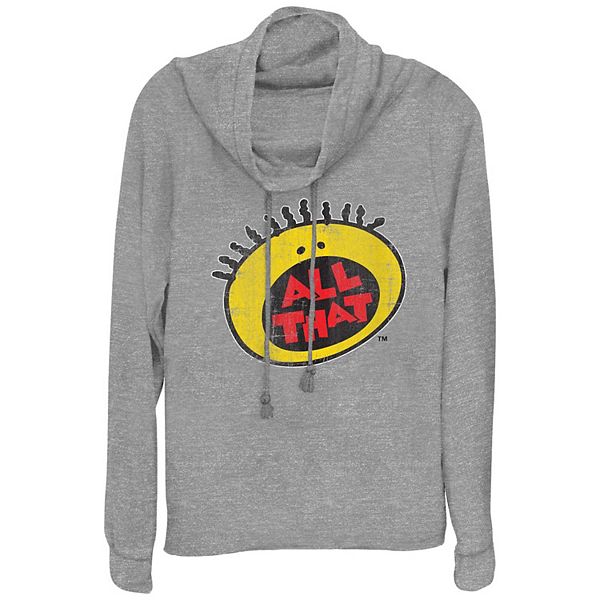 Женская толстовка All That с логотипом и капюшоном Nickelodeon
Женская толстовка All That с логотипом и капюшоном Nickelodeon