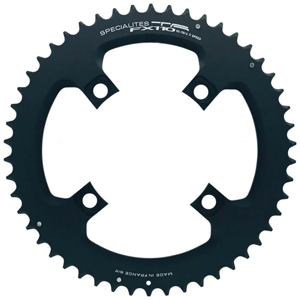 Звездочка Specialites TA FX110 FSA 2016 Exterior 110 BCD, серебряный 
Звездочка Specialites TA FX110 FSA 2016 Exterior 110 BCD, серебряный