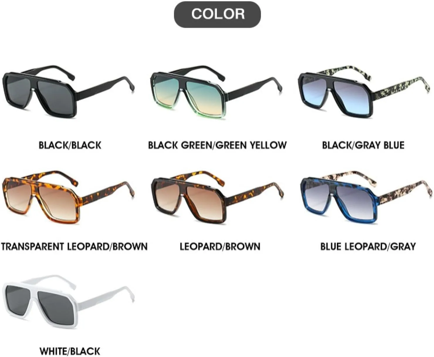 Солнцезащитные очки с защитой от УФ-излучения UV400 | Двухцветная оправа | Для женщин и мужчин | Для занятий спортом на открытом воздухе и вождения DSVIGF, Green
Солнцезащитные очки с защитой от УФ-излучения UV400 | Двухцветная оправа | Для женщин и мужчин | Для занятий спортом на открытом воздухе и вождения DSVIGF, Green