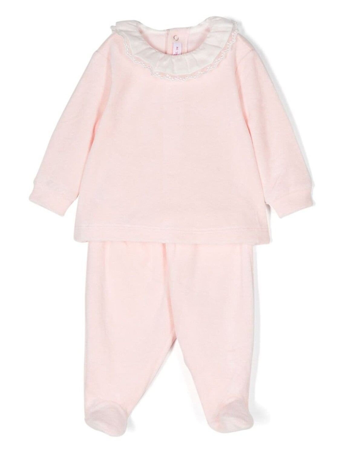 Il Gufo комплект из брюк и топа с оборками, розовый
Il Gufo комплект из брюк и топа с оборками, розовый