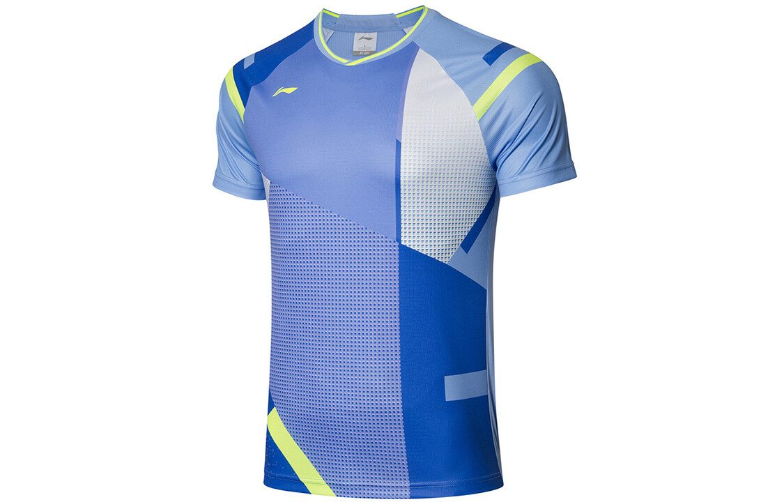 Футболка мужская небесно-голубая Lining, голубой
Футболка мужская небесно-голубая Lining, голубой